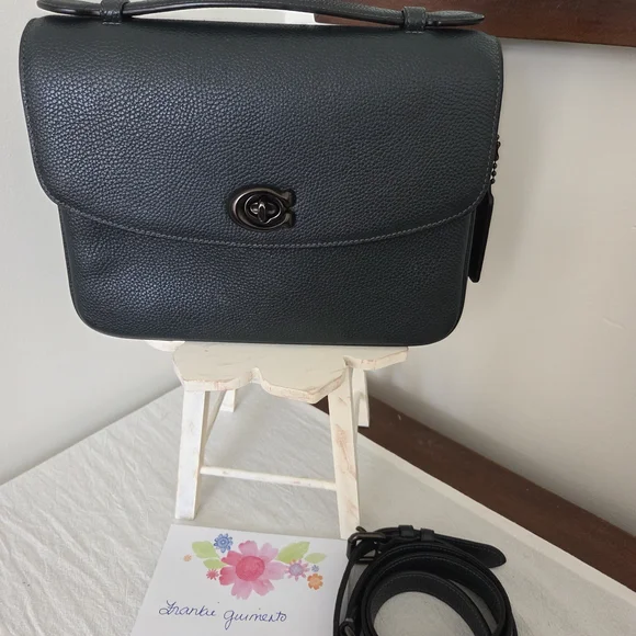 Coach Cassie Crossbody Bag GUC Dark Pine Green - Picture 1 of 7